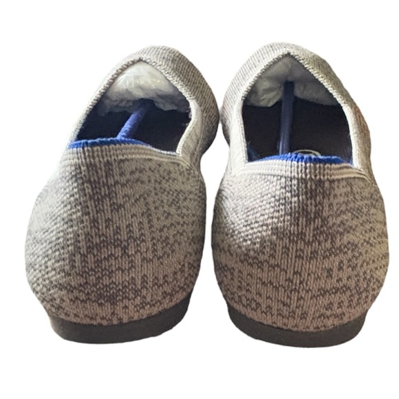 Rothy’s Flat Heather Taupe 6 Retired office career comfort casual neutral - Picture 2 of 5
